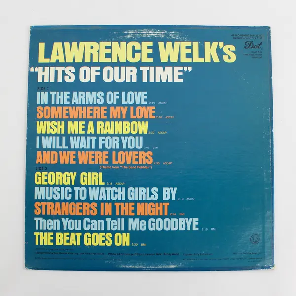 Lawrence Welk's Hits of Our Times LP 25790