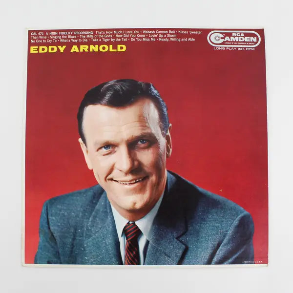 Eddy Arnold Self-Titled 1959 Mono Repress LP RCA Camden CAL-471