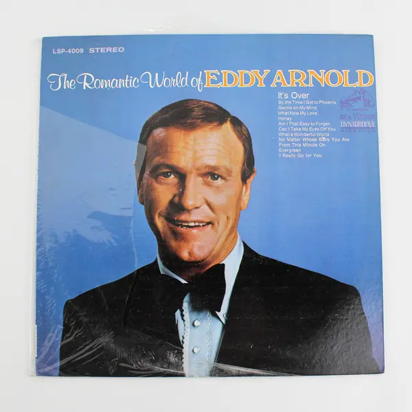 Eddy Arnold The Romantic World LP Vinyl Record Used