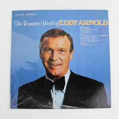 Eddy Arnold The Romantic World LP Vinyl Record Used