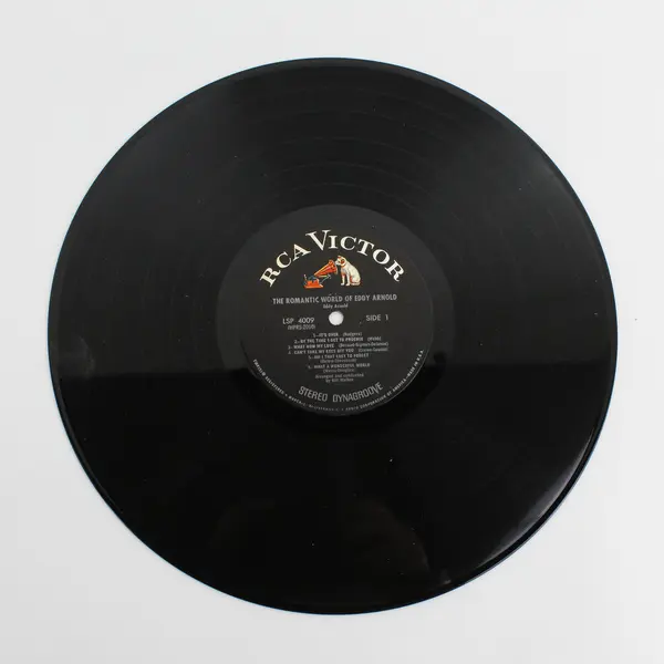 Eddy Arnold The Romantic World LP Vinyl Record Used