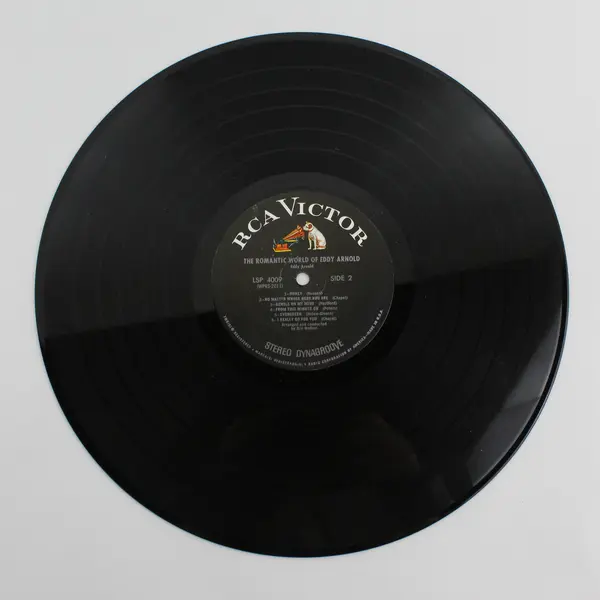 Eddy Arnold The Romantic World LP Vinyl Record Used