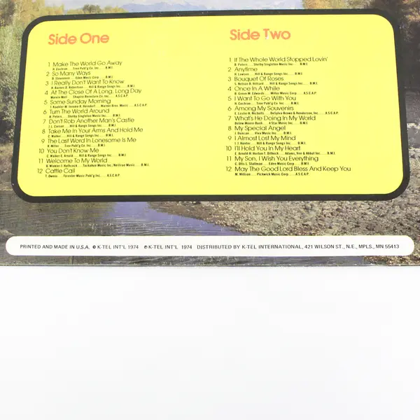 Eddy Arnold The Living Legend Of Eddy Arnold 24 Of His Greatest Hits LP