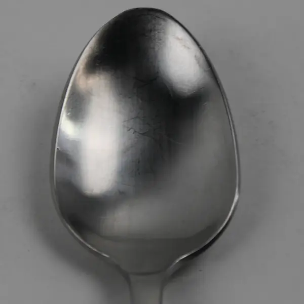 Lot Of 5 Oneida Silver Emma (Stainless, Satin) Oval Soup Spoons 7" Long