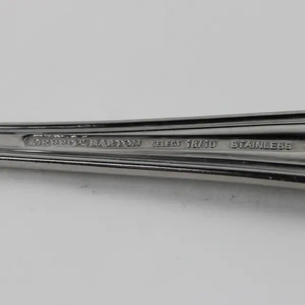 Lot Of 6 Reed & Barton Palladian (Stainless) Flatware Soup Spoons 7" Long