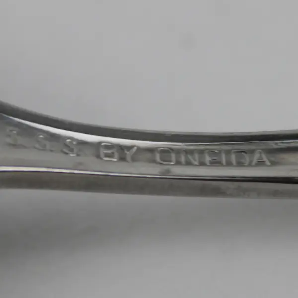 Lot Of 6 Oneida Silver Our Rose (Stainless) Flatware Teaspoons 6" Long