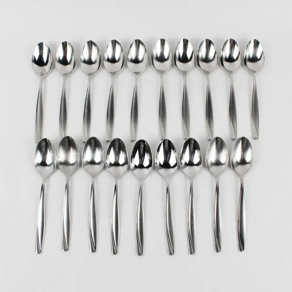 Lot Of 19 Oneida Camlynn Stainless Steel Flatware Place Spoons Glossy Finish