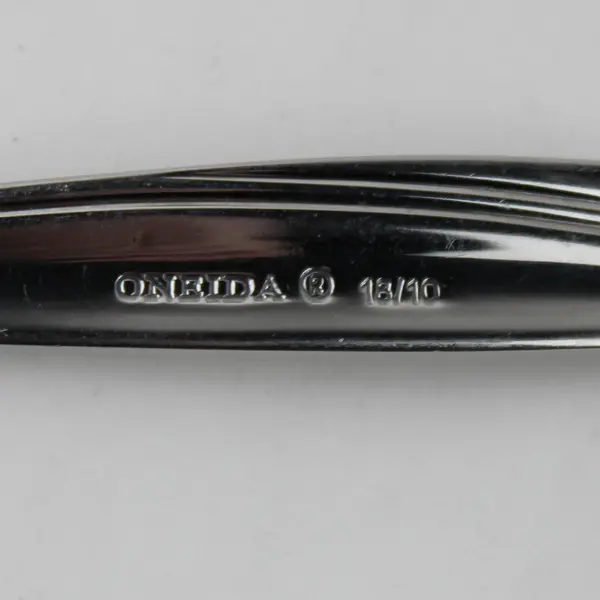 Lot Of 15 Oneida Camlynn Stainless Steel Flatware Teaspoons Glossy Finish