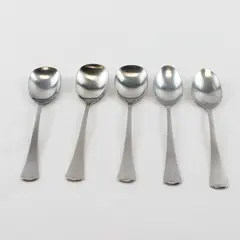 Lot of 5 Oneida American Artistry Sugar & Teaspoons Stainless Steel Satin Finish