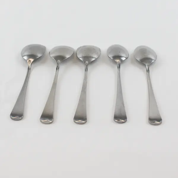 Lot of 5 Oneida American Artistry Sugar & Teaspoons Stainless Steel Satin Finish