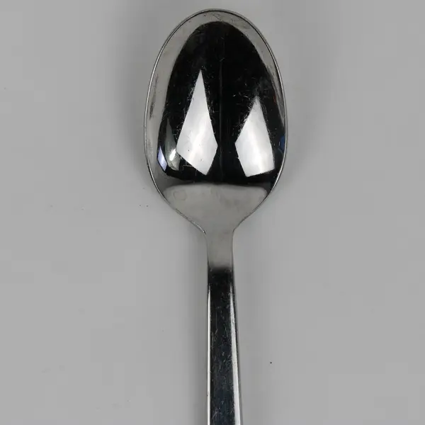 Lot of 6 Cambridge Atlas Oval Soup Spoons Stainless 18/10 Mixed Finishes