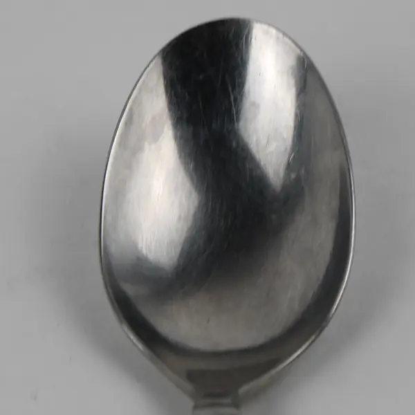 Lot of 5 Cambridge Ascot Oval Soup Spoons Stainless Steel Flatware Glossy Finish