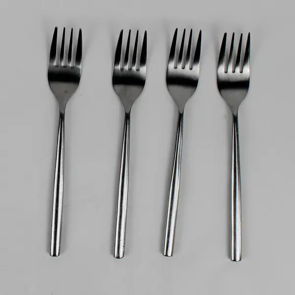 Lot Of 4 Cambridge Silver Applaud (Stainless) Flatware Salad Forks 7" Long