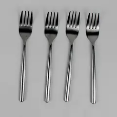 Lot Of 4 Cambridge Silver Applaud (Stainless) Flatware Salad Forks 7" Long