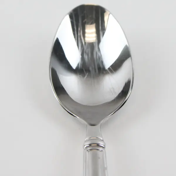 Lot Of 4 Cambridge Silver Adams Satin (Stainless) Flatware Teaspoons 7" Long