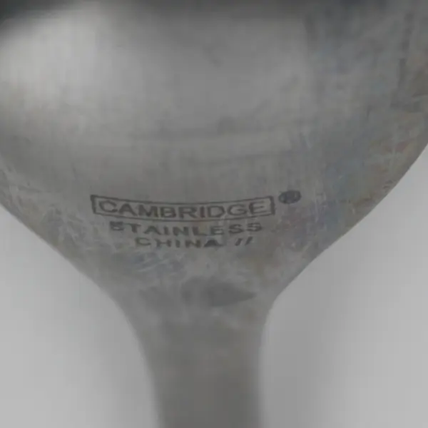 Lot Of 4 Cambridge Silver Aladin (Stainless) Flatware Soup Spoons 8" Long