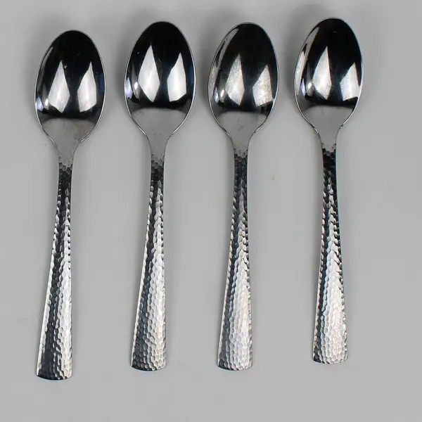 Lot Of 4 Cambridge Silver Aladin (Stainless) Flatware Teaspoons 6.75" Long
