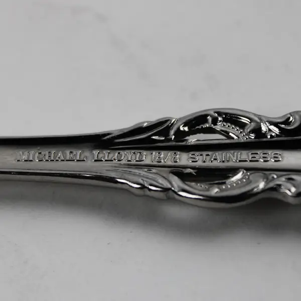 Michael Lloyd 18/8 Stainless Flatware MLL7 Pattern Teaspoon 6.25 Inches
