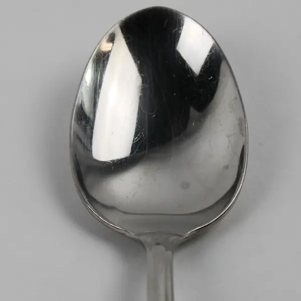 Oneida Satin Sand Dune 6 Piece Set Oval Soup Spoons 6.75 Inches Frosted Indent