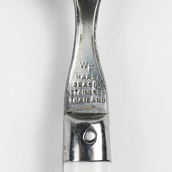 Washington Forge Mardi Gras White Stainless Teaspoon 6.75 Inches