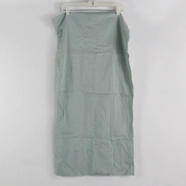 Coyuchi Solid Blue Color King Pillowcase 20" x 38" 100% Organic Cotton