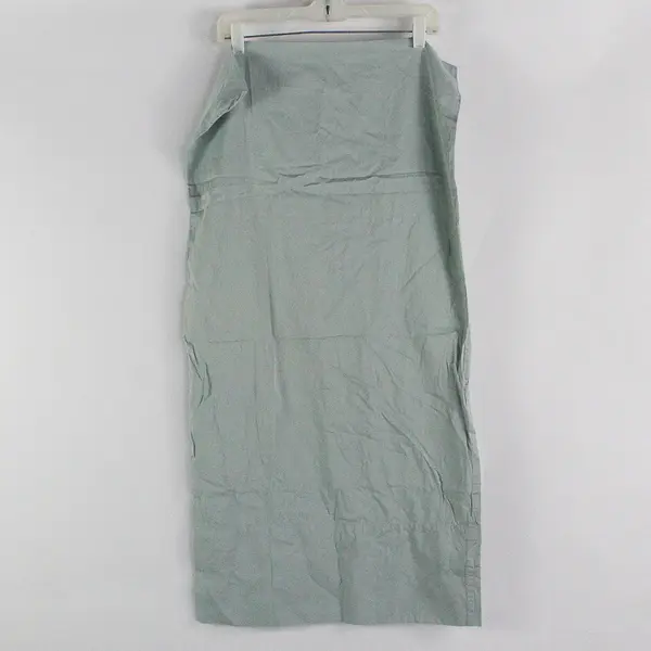 Coyuchi Solid Blue Color King Pillowcase 20" x 38" 100% Organic Cotton