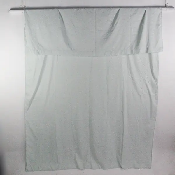 Lot Of 2 Pine Creek Solid Blue Flat Sheet & Pillowcase King Sized 100% Polyester