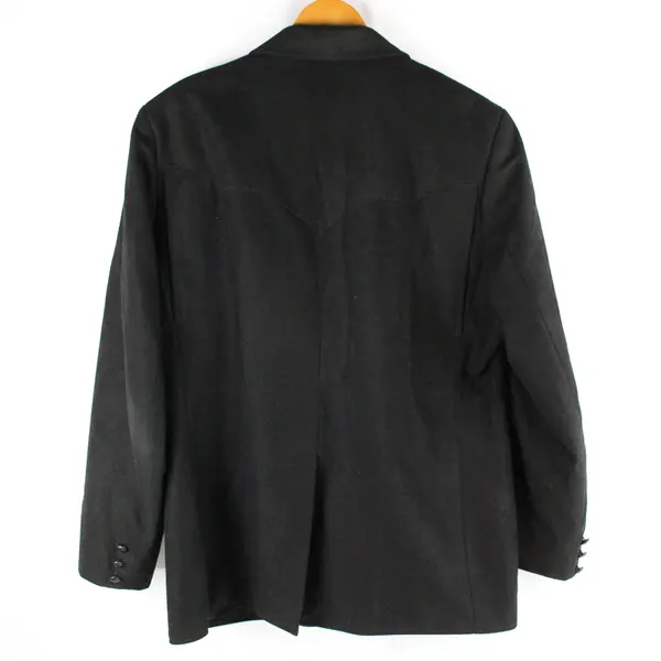 Pioneer Wear Solid Black Blazer Men's Size 46