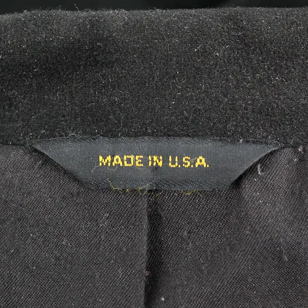 Pioneer Wear Solid Black Blazer Men's Size 46