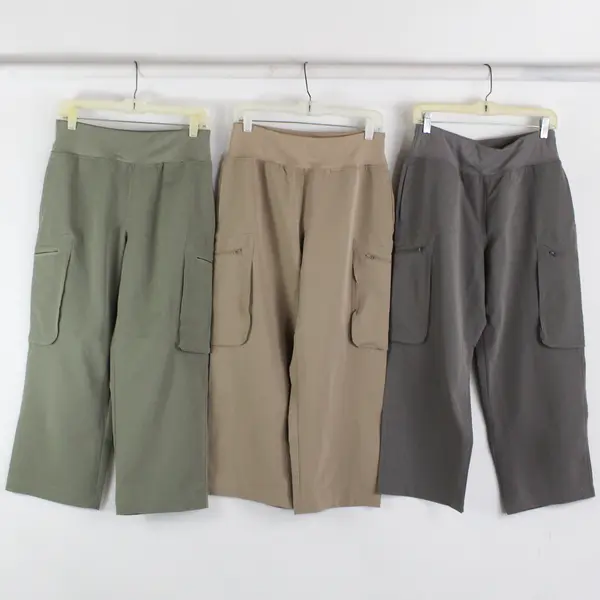 Lot of 3 Sage Collective Women's M Earth Tone Cargo Capris