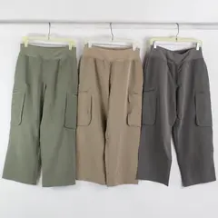 Lot of 3 Sage Collective Women's M Earth Tone Cargo Capris