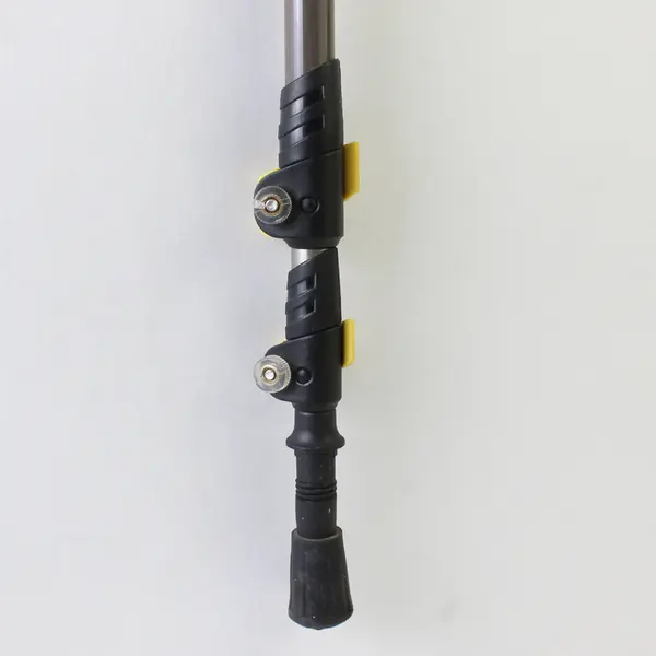 Cabela's Telescopic Hiking Pole Collapsible Black/Yellow Lightweight