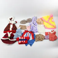 Vintage Baby Doll Clothes Lot Assorted Tiny Outfits Collectible