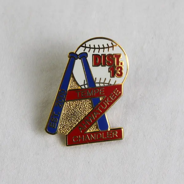 Arizona District 13 Little League Collectible Baseball Lapel Pin