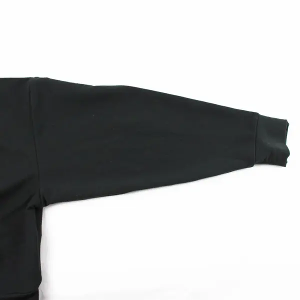 Puma Women's XL Black Hooded Crop Sweatshirt