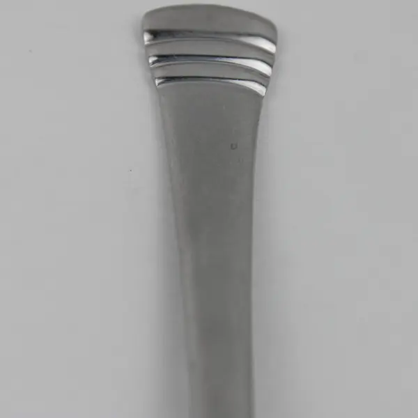 8 Cambridge Silver Codie Pattern Oval Soup Spoons Stainless 7.25" Same Backs