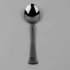 Cambridge Silver Codie Pattern Oval Shaped Soup Spoon Stainless 7.25"
