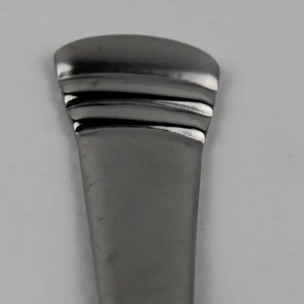 Cambridge Silver Codie Pattern Oval Shaped Soup Spoon Stainless 7.25"