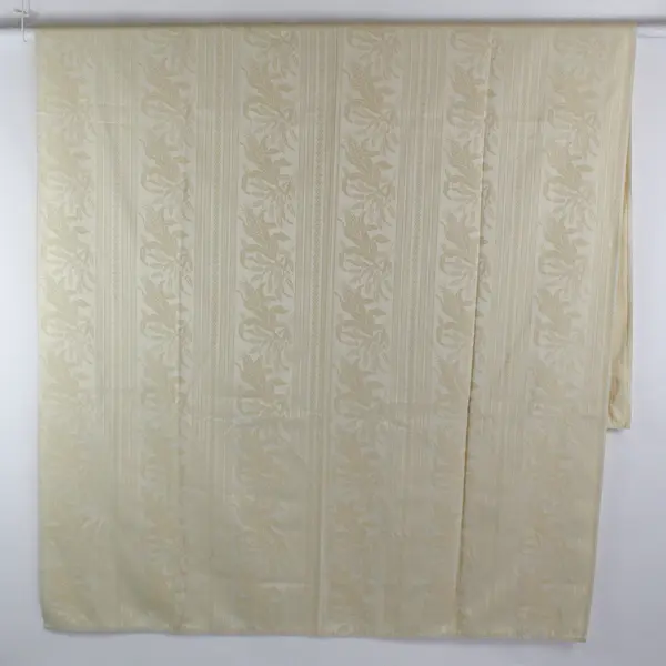 Unbranded Beige Corn/Wheat Patterned Fabric Rectangle Tablecloth 56" x 102"