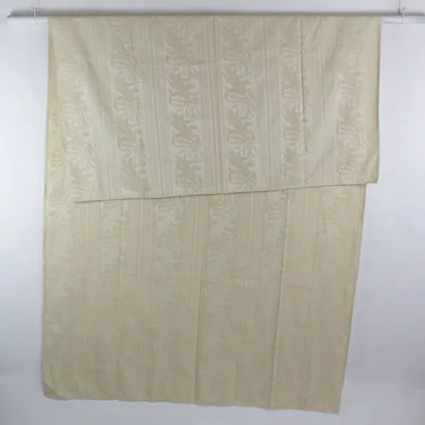 Unbranded Beige Corn/Wheat Patterned Fabric Rectangle Tablecloth 56" x 102"