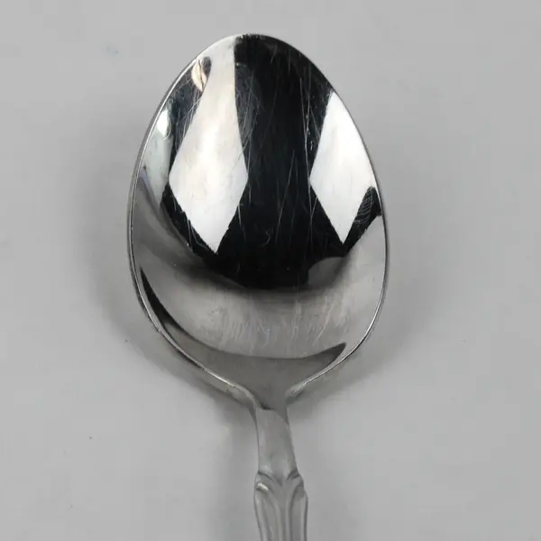 Lot Of 5 Wallace Silver Summerset Frost Oval Soup Spoons 18/10 SS 7" Indonesia