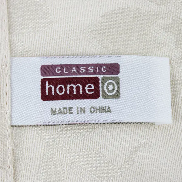 Lot Of 4 Target Home Matching Cream Fabric Napkins Floral Pattern 19" x 19.5"