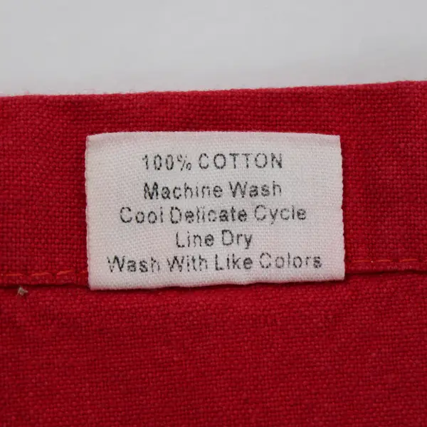 Lot Of 6 Park Imports Matching Solid Red Color Fabric Napkins 19" x 19"