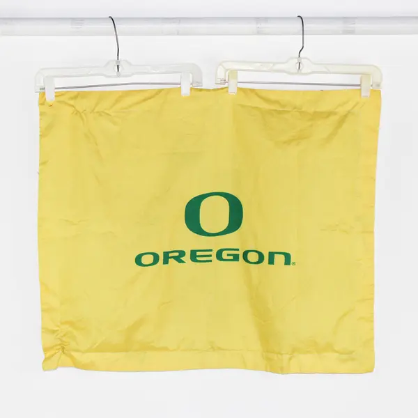 Northwest University Of Oregon UO Ducks Standard Pillow Sham Yellow/Green