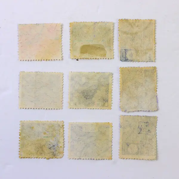 Lot Of 9 Japan Scenery 2 Sen 6 Sen 10 Sen 20 Sen Stamps Used Mt Fuji Nagoya