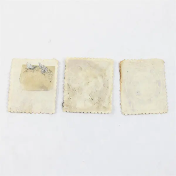 Lot Of 3 Japan Koban 15 Sen Stamps Used Imperial Japanese Post