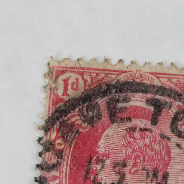 Cape Of Good Hope British Colony 1 Penny Stamp Used Cape Town Cancelation 