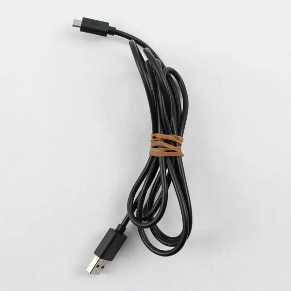 Lot of 3 USB Cords & AC Adapter 100-240V Parts Repair Good Pre-Owned