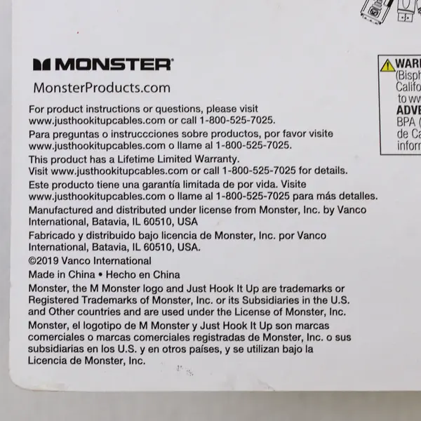 Monster Single Gang Hinged Wall Plate New Durable Accessory Fits Standard Gang