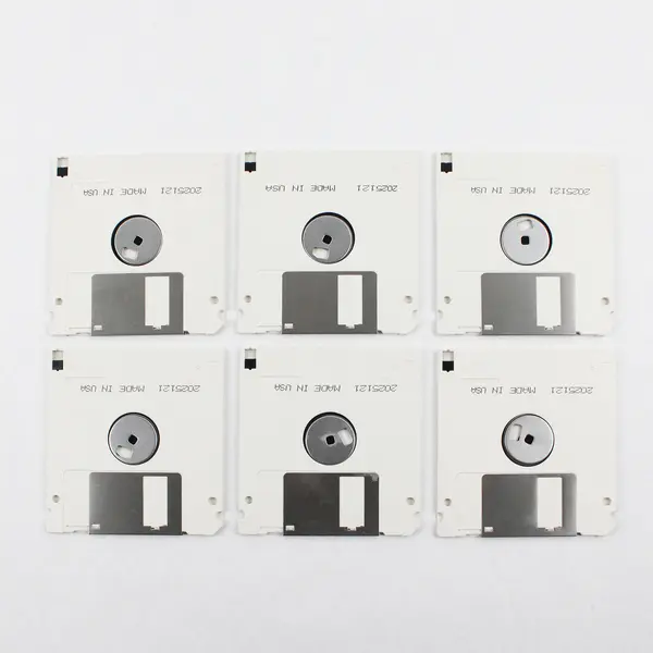 Microsoft Works 2.0 Vintage 6 Floppy Disks Set Pre-Owned Untested